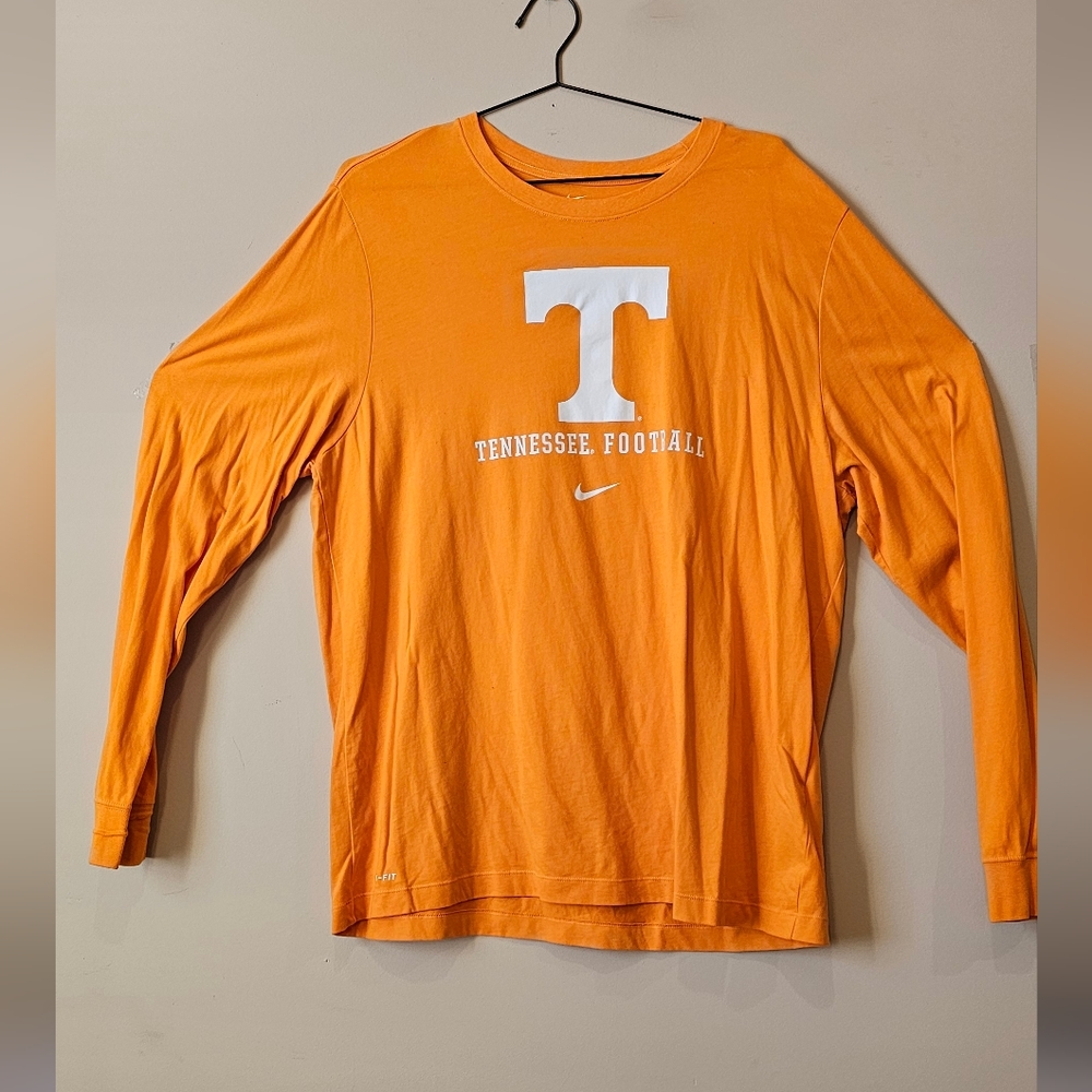 Nike Tennessee Vols Football XXL Long Sleeve TShirt Dri Fit